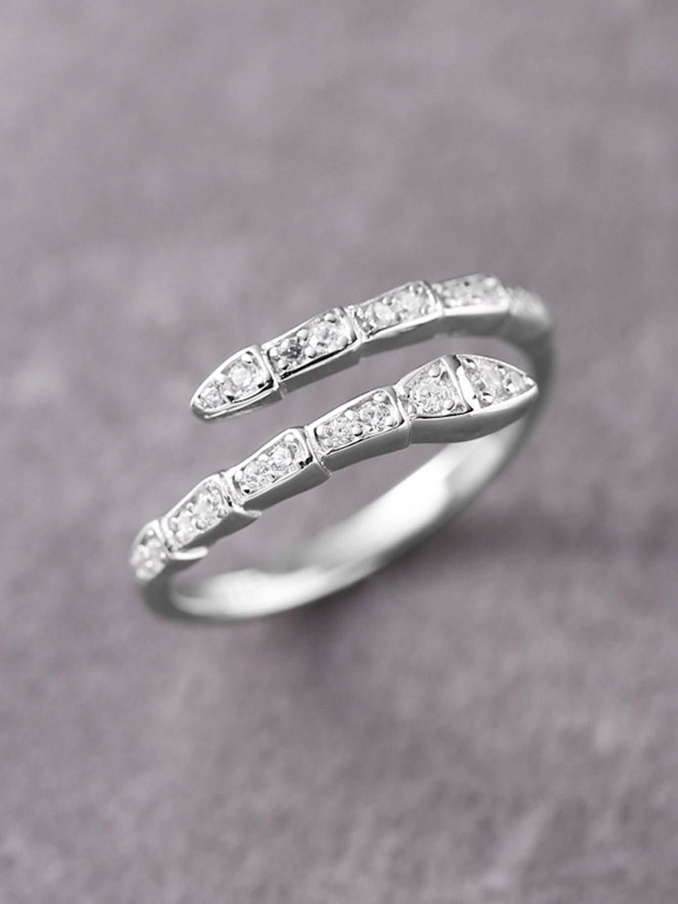 Silver Snake Ring