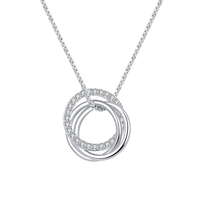 Triple Circle Necklace