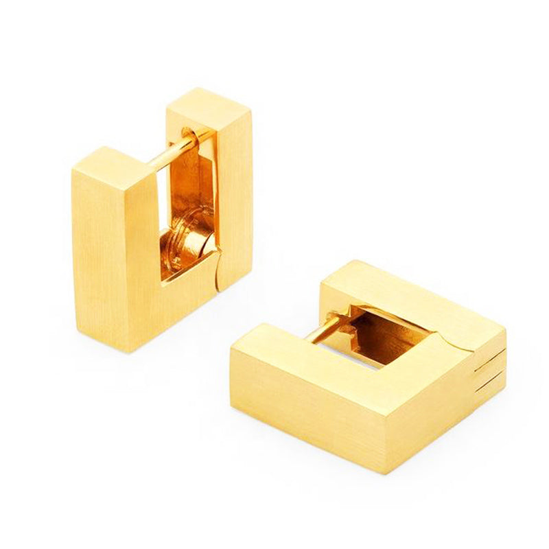 Square Block Earrings