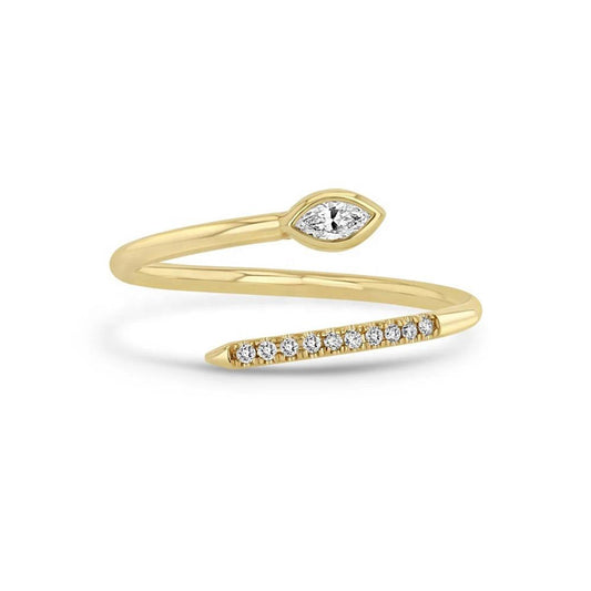 Leaf Wrap Ring