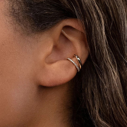 Doubled Ear Cuff