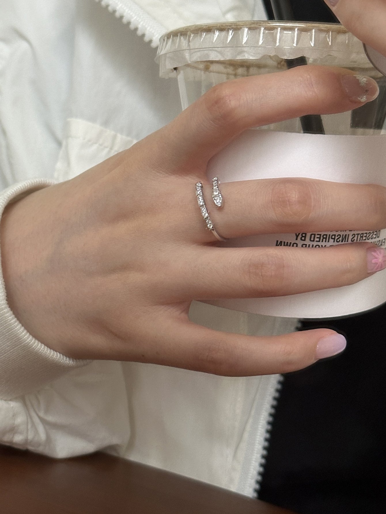 Silver Snake Ring