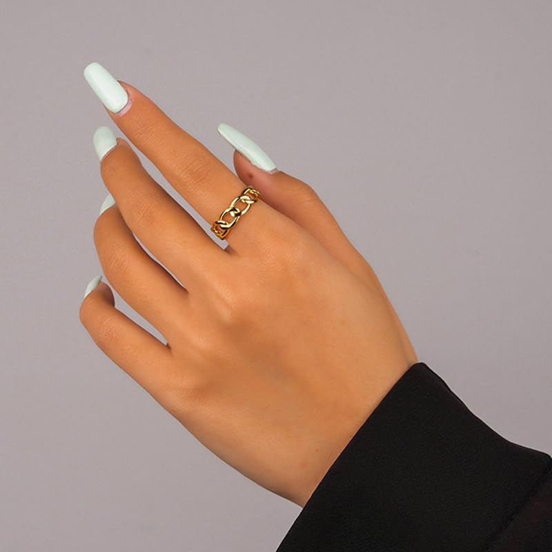 ZOYA JEWELRY DESIGN 925 Silver and Gold Plated Ring for Women | Adjustable Dainty Fashion Jewelry with Cubic Zirconia | Elegant Stackable Minimalist Ring for Women