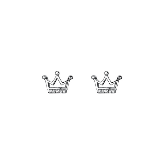 Crown Stud Earrings