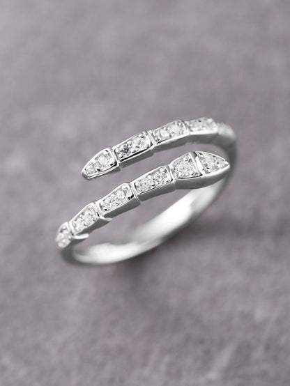 Silver Snake Ring