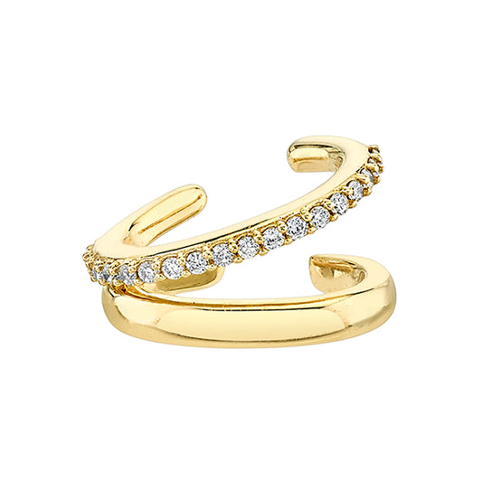 Doubled Ear Cuff