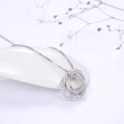 Triple Circle Necklace