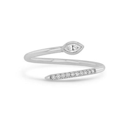 Leaf Wrap Ring